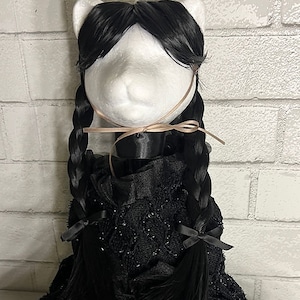 Wednesday Cat Wig Cat wig
