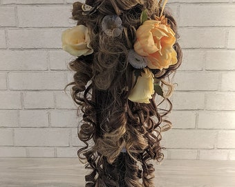 Piled high 18th century Synthetic/Human Hair Blend (Bridgerton / rococo)