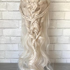 Khaleesi braided wig Lace front - Human/synthetic hair blend