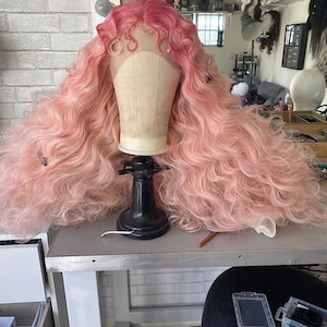 Pink play Human Hair