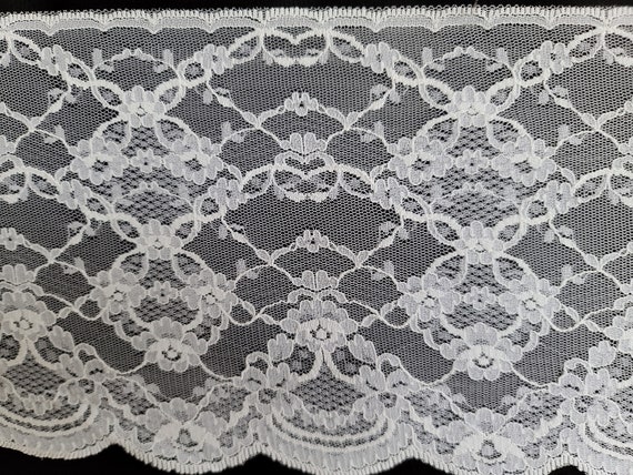 Rascal Lace 6 Wide Raschel Lace by the Yard Bridal Accessories | Etsy