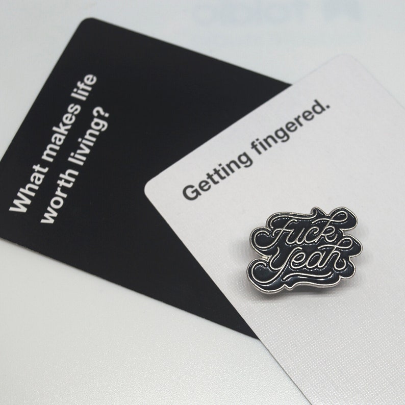 F*CK YEAH Badges Pin Brooch Pin Badge Metal Enamel Pin F*CK YEAH Badges Pin Brooch Pin Badge Metal Enamel Pin