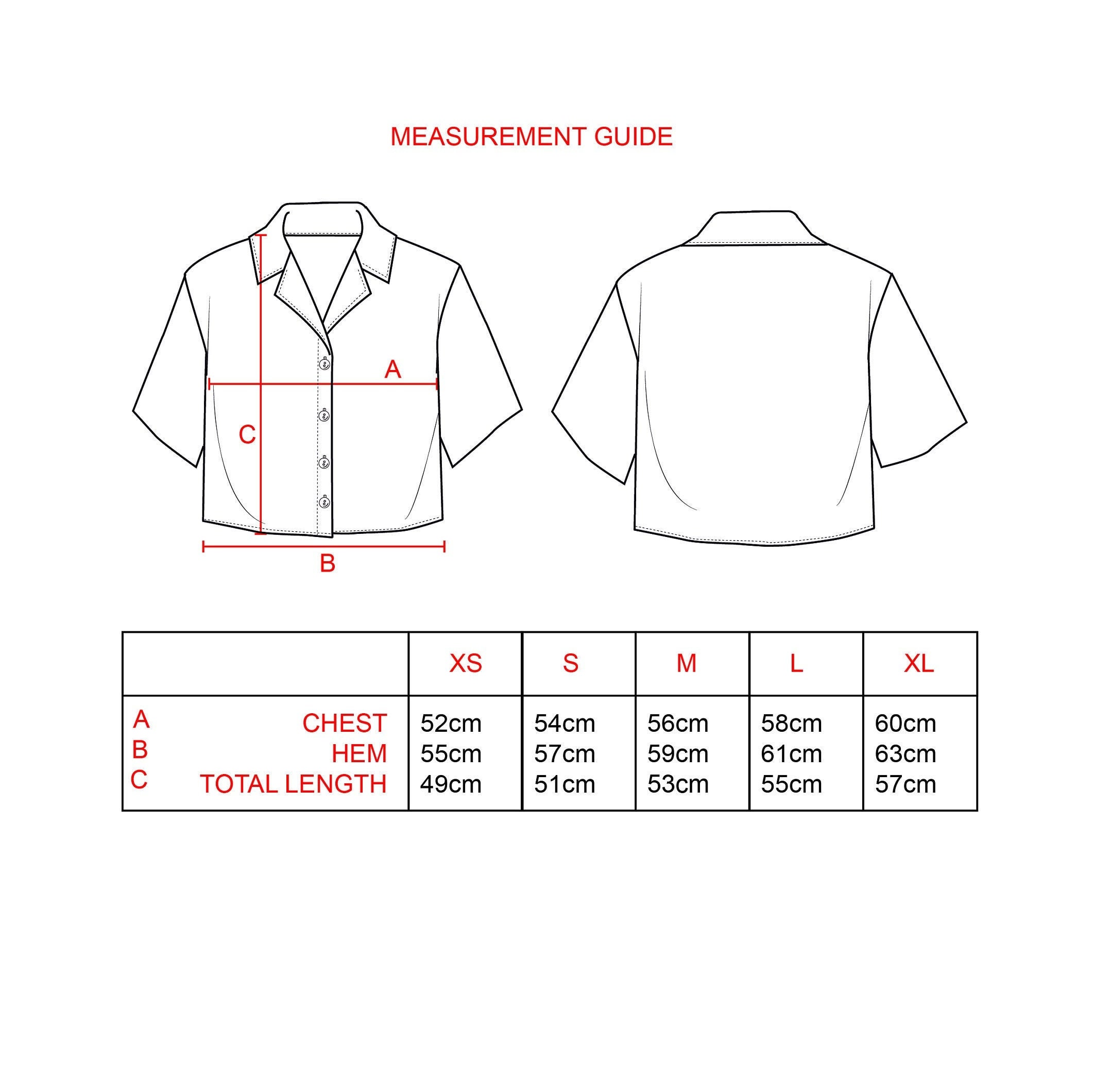 Bowling Shirt Sewing Pattern PDF Sizes XS / S / M / L / XL Etsy