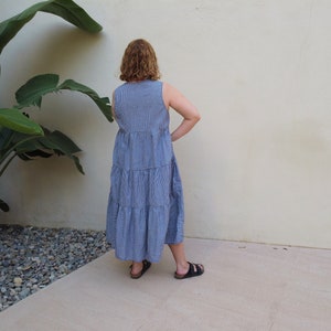 Tiered Dress Sewing Pattern PDF Sizes XS / S / M / L / XL image 2