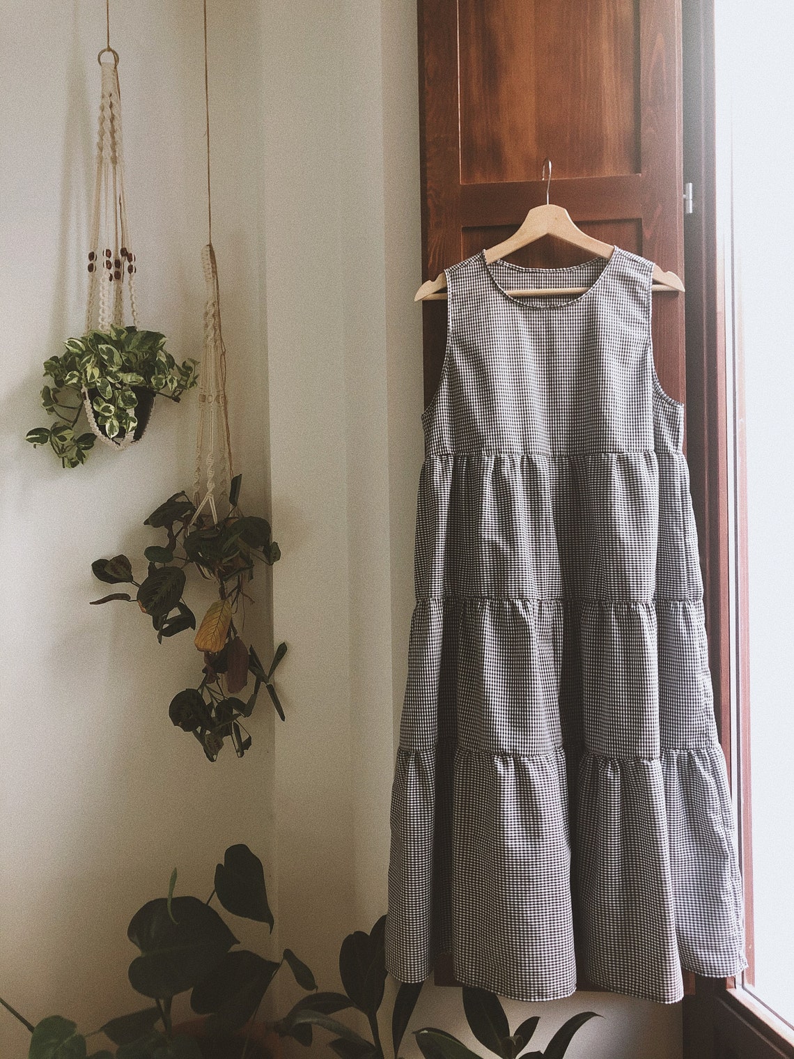 Tiered Dress Sewing Pattern PDF Sizes XS / S / M / L / XL - Etsy Canada