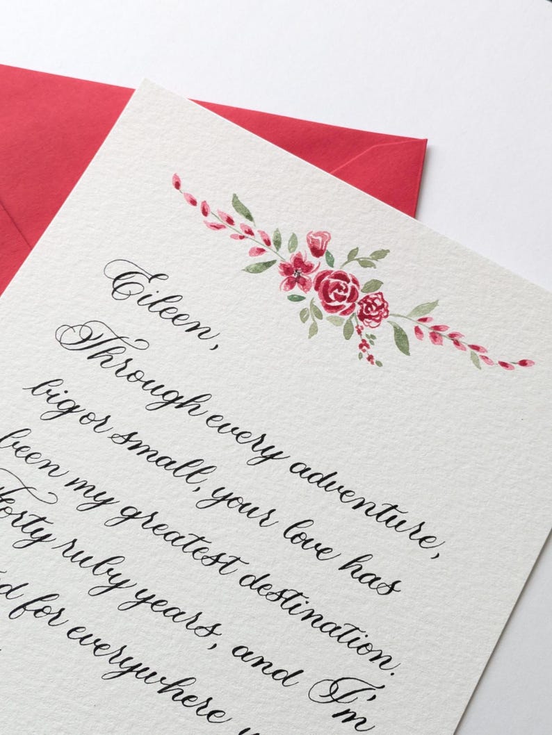 Custom Calligraphy - Silver/ruby/gold/diamond/sapphire/platinum Wedding ...