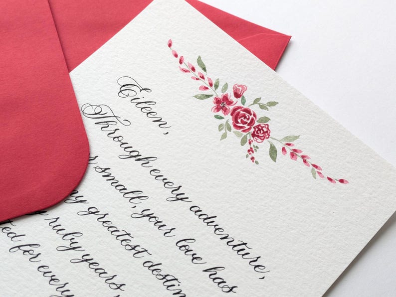 Custom Calligraphy - Silver/ruby/gold/diamond/sapphire/platinum Wedding ...