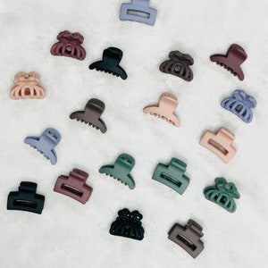 Mini pince à cheveux, Pince à cheveux minimaliste pour les tout-petits, Petites pinces à cheveux quotidiennes, Mini pince à cheveux mate, Mini pince à cheveux tendance pour fille