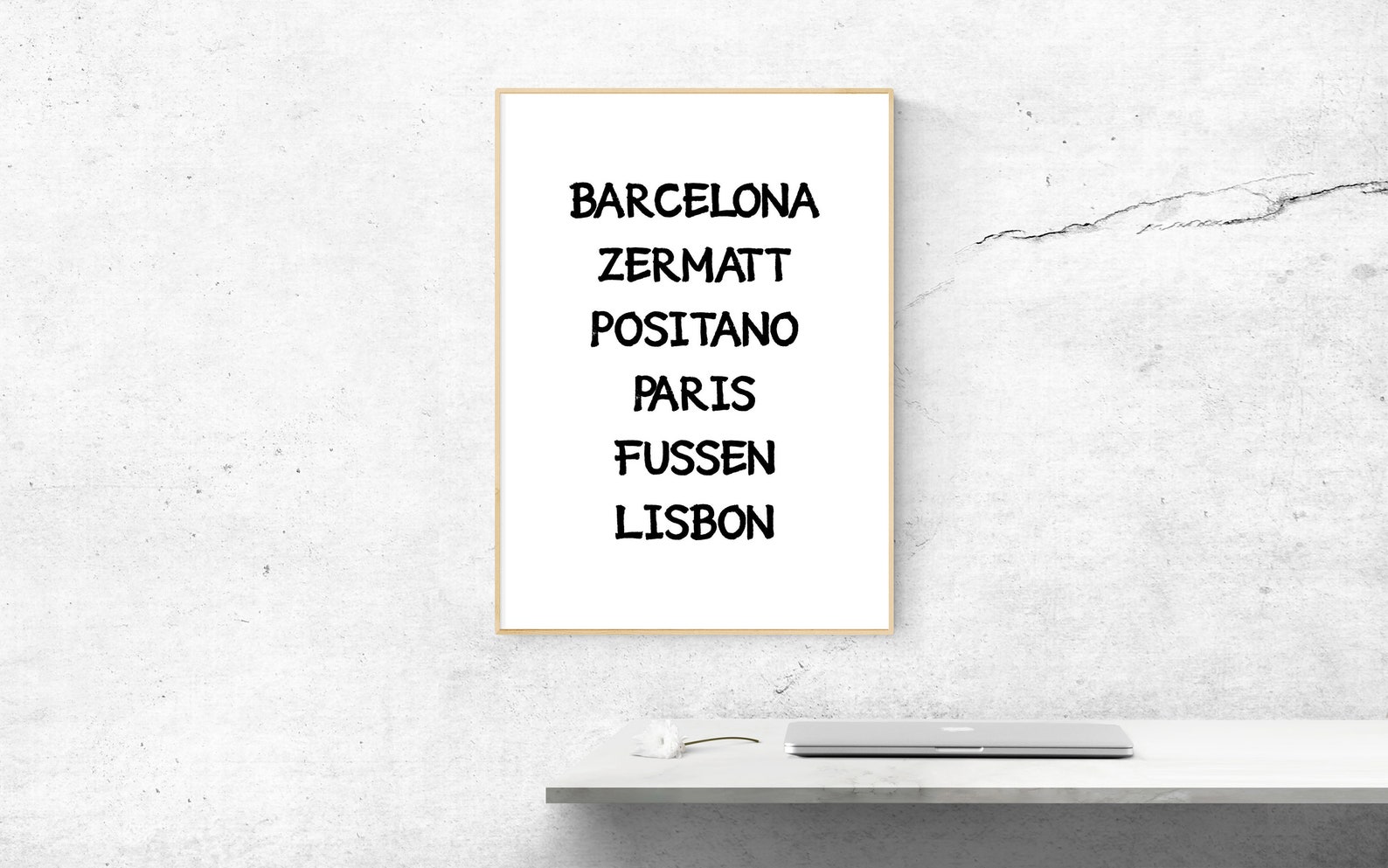 City Wall Art Black and White Prints Wall Art Home Decor | Etsy