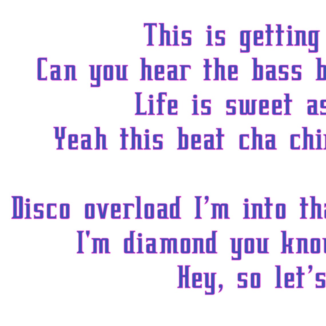 BTS Dynamite Lyrics Dynamite Printable Wall Art ARMY Etsy