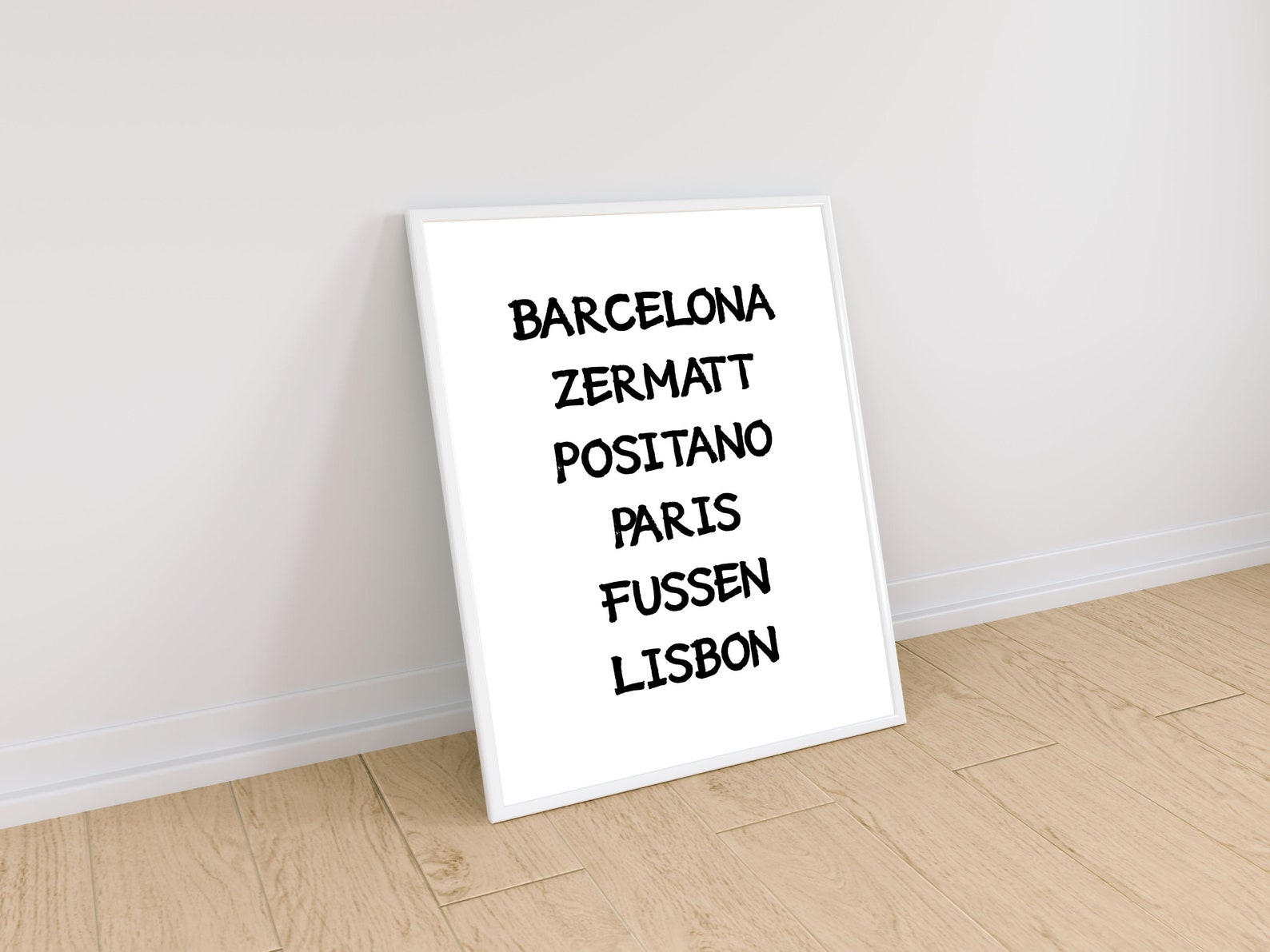 City Wall Art Black and White Prints Wall Art Home Decor Etsy