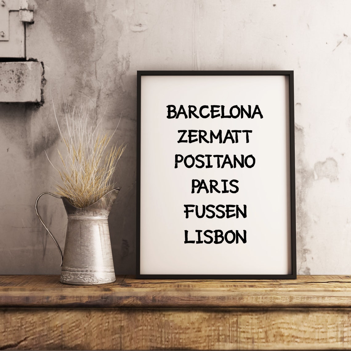 City Wall Art Black and White Prints Wall Art Home Decor | Etsy