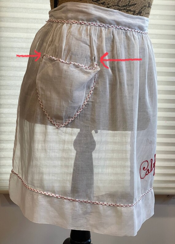 Vintage Apron - California Apron from the 50s - image 3