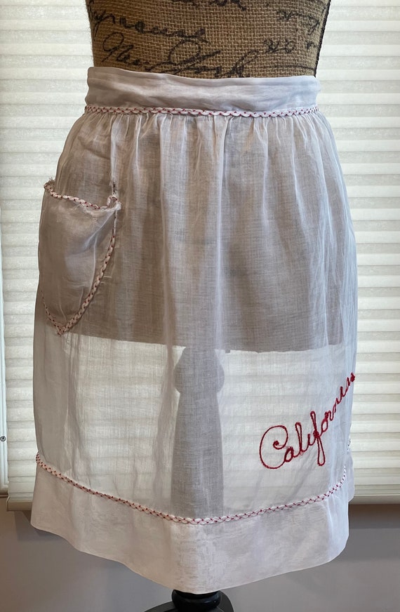 Vintage Apron - California Apron from the 50s