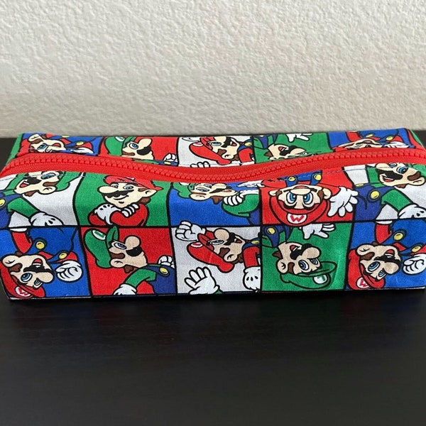 Super Mario Brothers Pencil Pouch / Electronics Bag