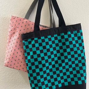Demon Anime Inspired Tote Bags