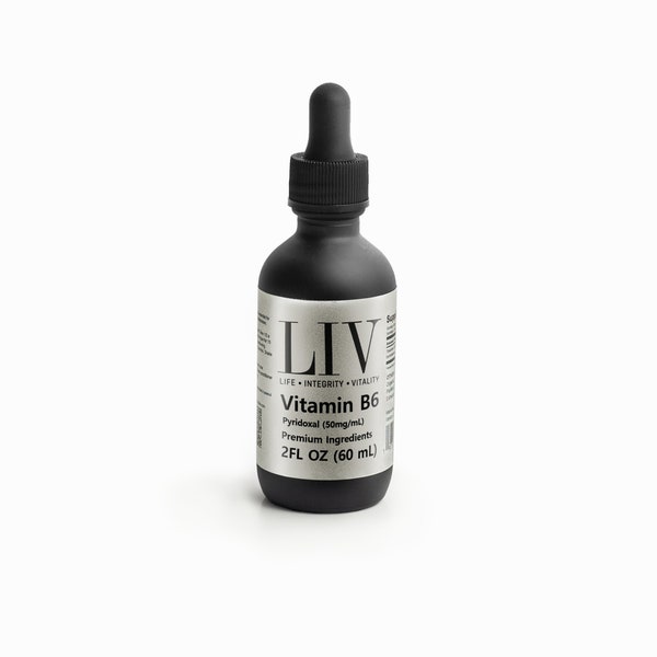 LIV Vitamin B6 Pyridoxal Flüssigkeit (5-Phosphat 50 mg, 60 Portionen)