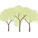 144 Set of Flat Vector Trees Clipart - Flat Vector Plant Illustration ...