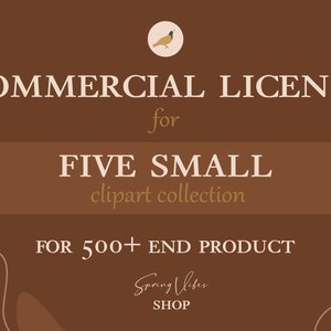 Extended Commercial License for 5 collection
