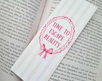 Reader Gift Double Sided Bookmark, Bookworm Accessory, booktok, bookish present