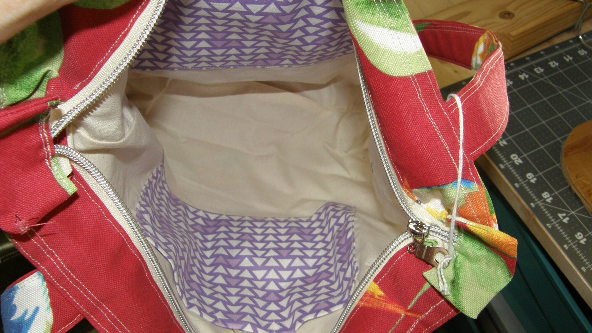 Highland Village Bags Bluebird Print Classic Handbag Tote Etsy