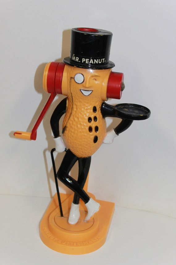 Vintage Mr Peanut Peanut Butter Maker Etsy
