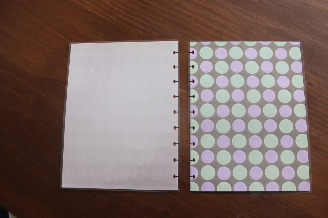 Disc Bound Book and Planner Covers Etsy