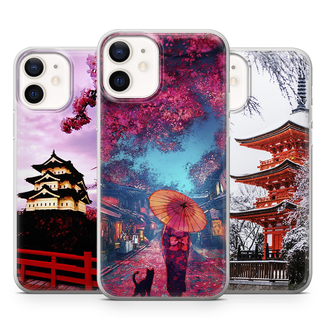 Japanese Phone Cover Case for iPhone 7 8 7 8 SE2020 XS Etsy