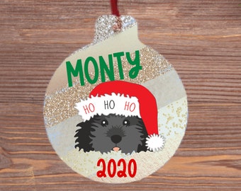 cavapoo christmas ornament