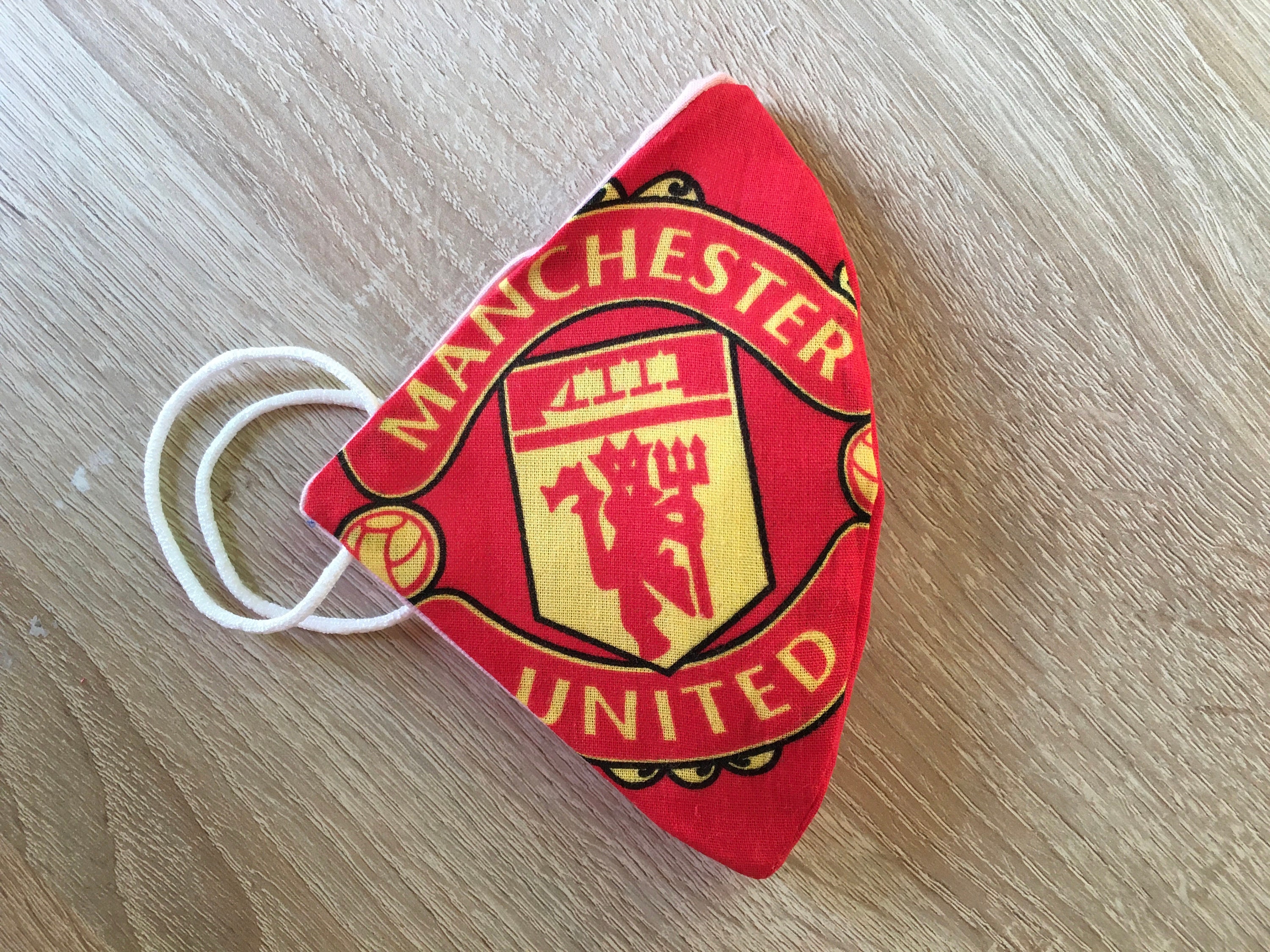 Manchester United FC kids/teens lined face mask Etsy