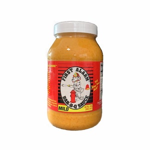 BBQ Sauce - Mild Mustard Based - First Alarm Bar-B-Q Sauce - Marinade, -Grill Lovers Gift - Gift for Cook, - Hostess Gift