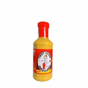 BBQ Sauce - Hot Mustard Based - First Alarm Bar-B-Q Sauce - Marinade - Grill Lover Gift - Gift for Cook, Hostess Gift