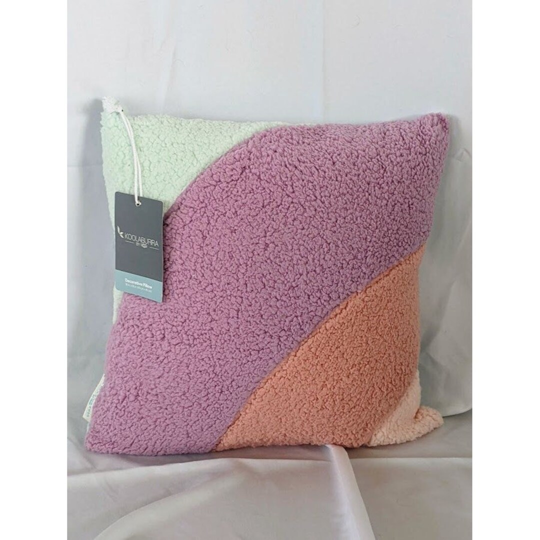 Koolaburra by Ugg Kids Sherpa Throw Pillow Bedroom Rainbow Etsy