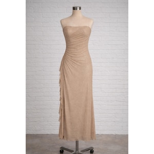 white christmas dresses Vintage Sparkly blue taboo formal dress size: M  Angelic Splash