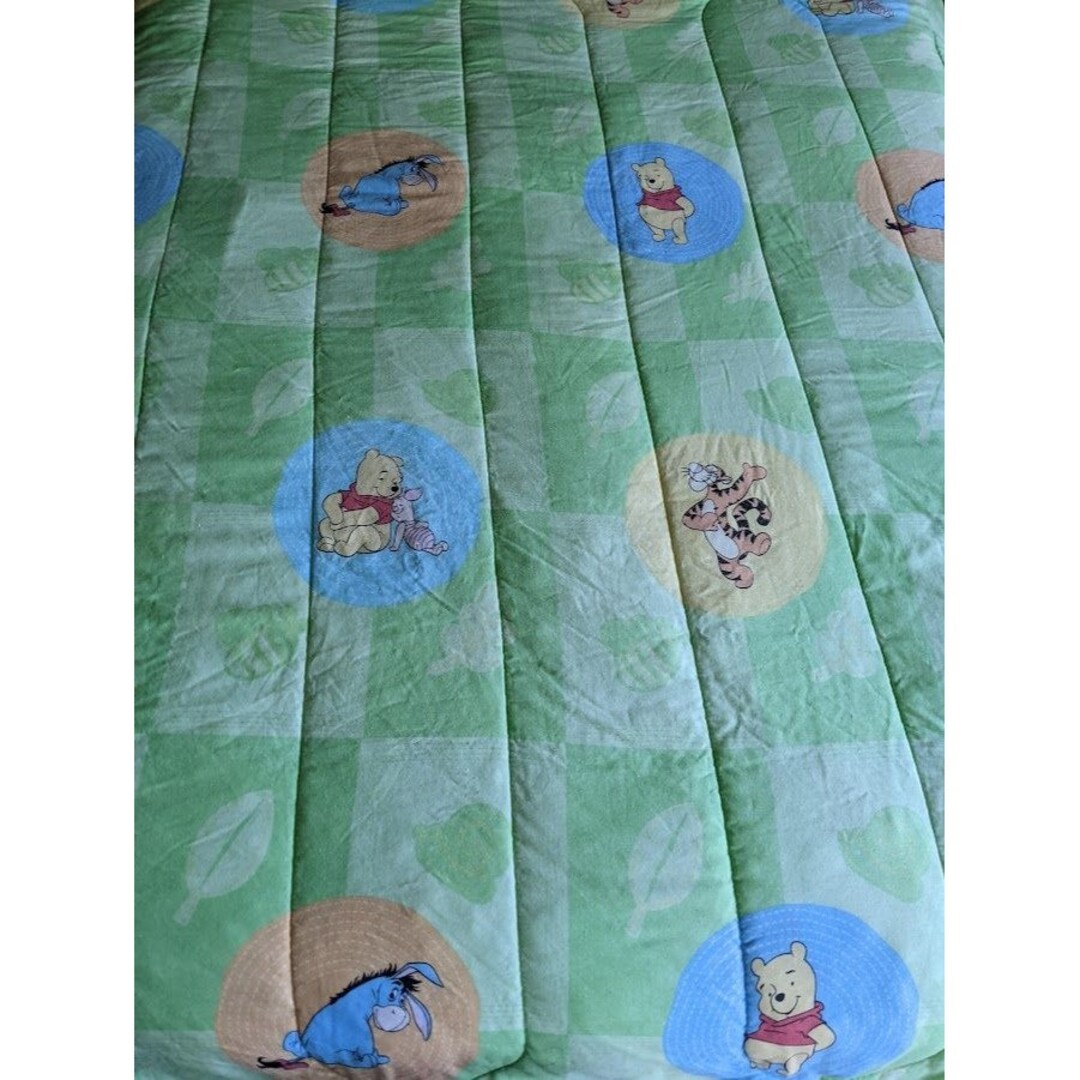 Vtg 90s Disney Winnie the Pooh Full Size Comforter 76X86 Etsy