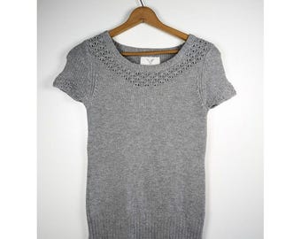 American Eagle Sweater Women's Size Small Y2K Wool Blend Cottagecore Academia
