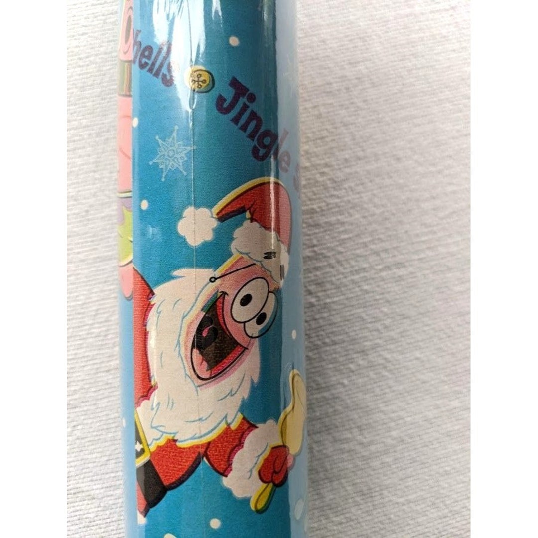 Spongebob Christmas Wrapping Paper 