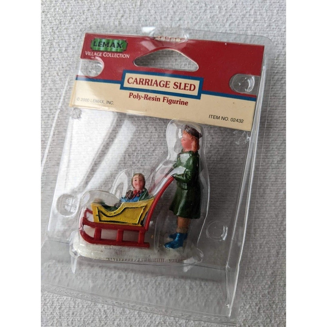 Lemax Weihnachtsdorf - The Elf Service Sleigh & Sled Repair