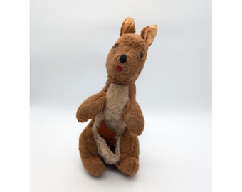 Vintage Swedlin Gund Kanga & Roo Musical Wind Up Plush Winnie the Pooh WORKS 60s