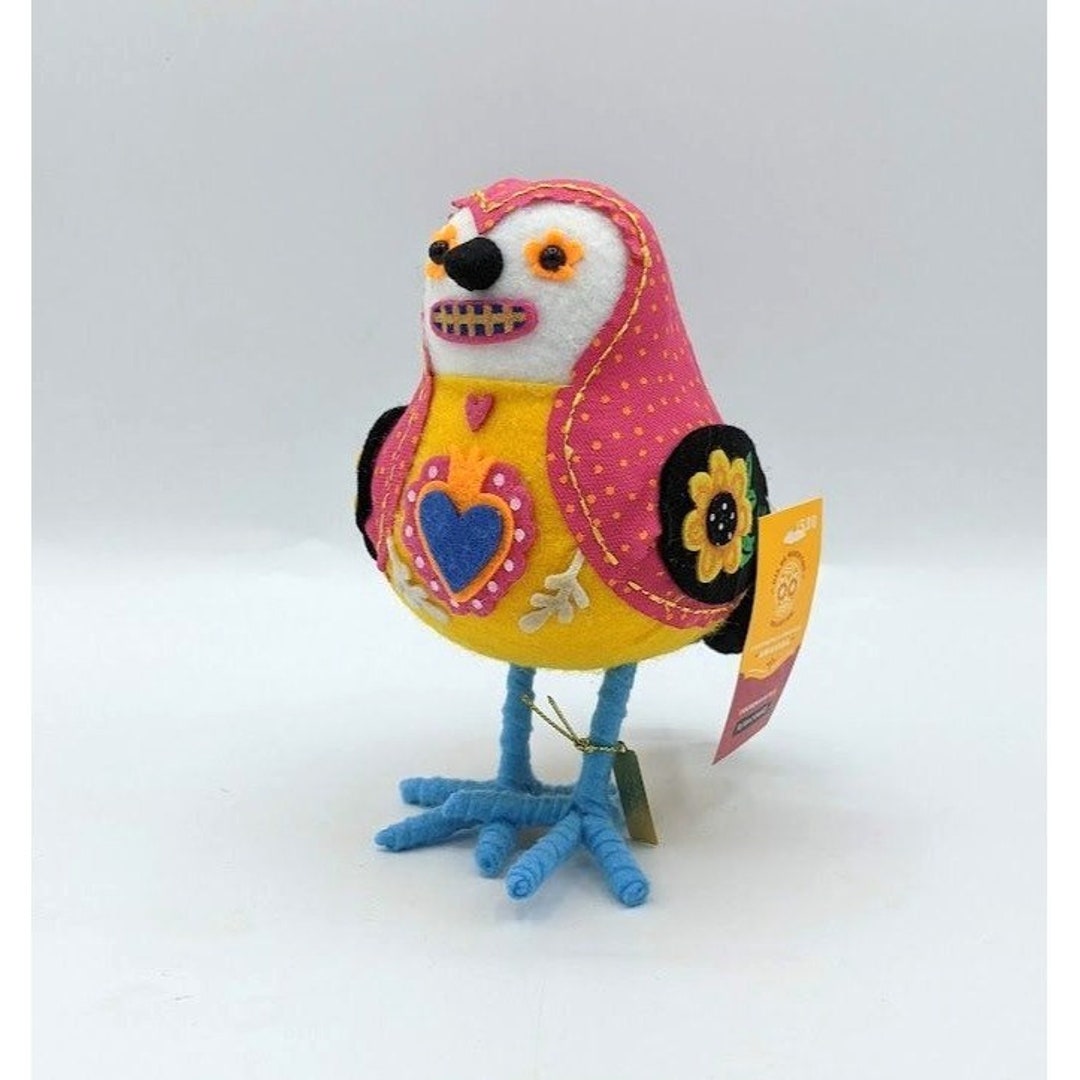 2022 Target Dia De Muertos Featherly Friends AMAVIDA Bird Felt Etsy