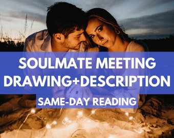 Soulmate Detailed Sketch | Personality Reading | Relationship Reading Best Etsy Reading | 12h delivery