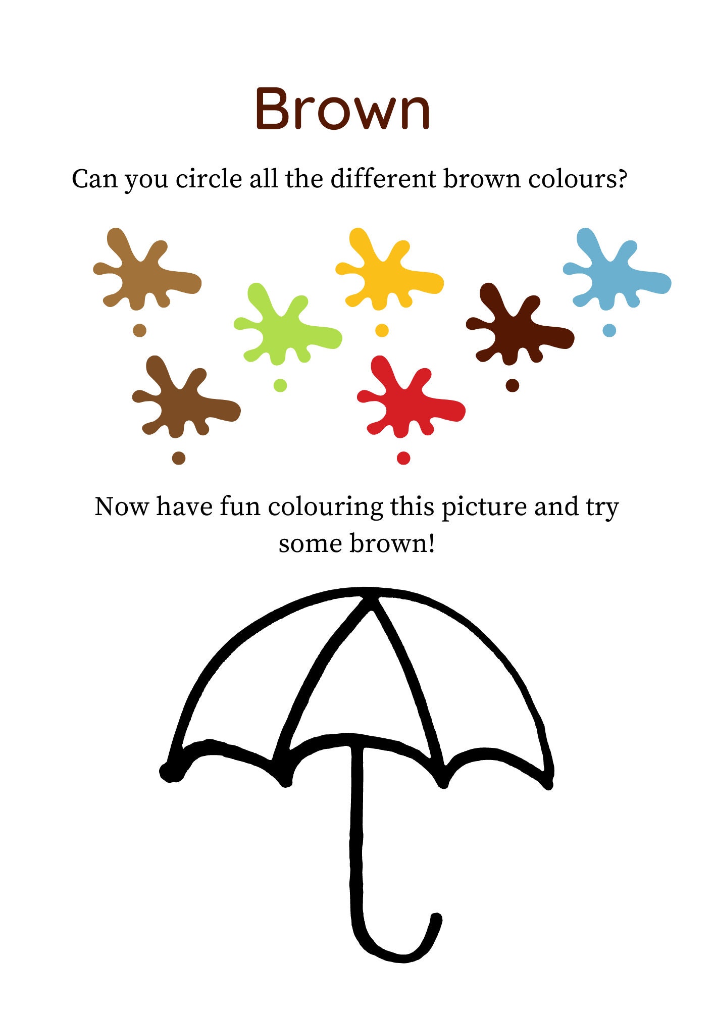 Colour Topic Pack Learn Colours Printable Colors Etsy
