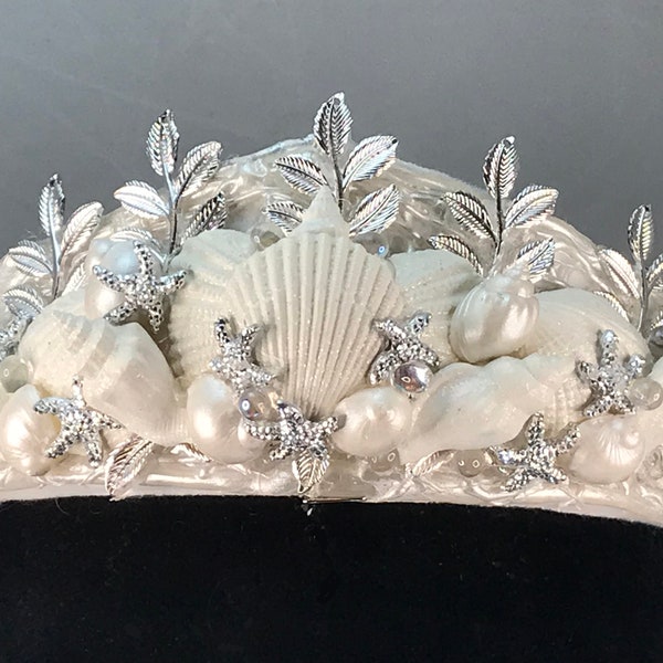 Seashell Crown / Tiara "Moonlight"