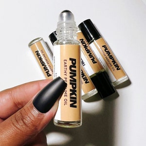 Pumpkin Lavender Perfume Oils | High-Quality Fragrance | Vegan & Cruelty-Free, Aphrodisiac Fragrance, Travel-Friendly, Gift for her,Handmade