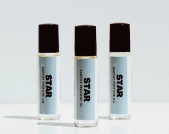Star Perfume Oil Roll On: Fruity Floral Scent, Travel-Friendly