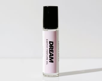 Dream Lavender Perfume Oil Roll-On: Vegan Floral Earthy Fragrance