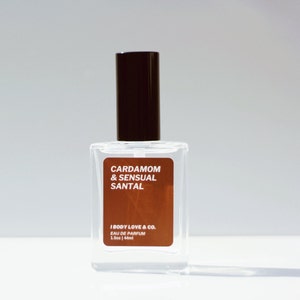 Cardamom & Sensual Santal Perfume, Earthy Perfume, Sophisticated Perfume, Gender Neutral Fragrance, High-End Perfume Gift, Vegan Perfume