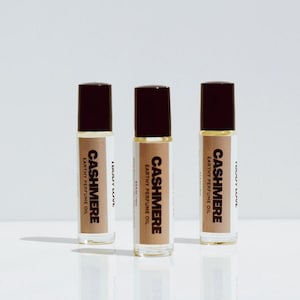 Vanilla Cashmere Perfume Oil: Vegan Travel-Friendly Roll-On