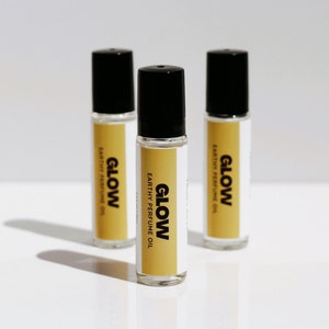 Glow Perfume Oil Roll-On: Fruity Sweet Vegan Fragrance