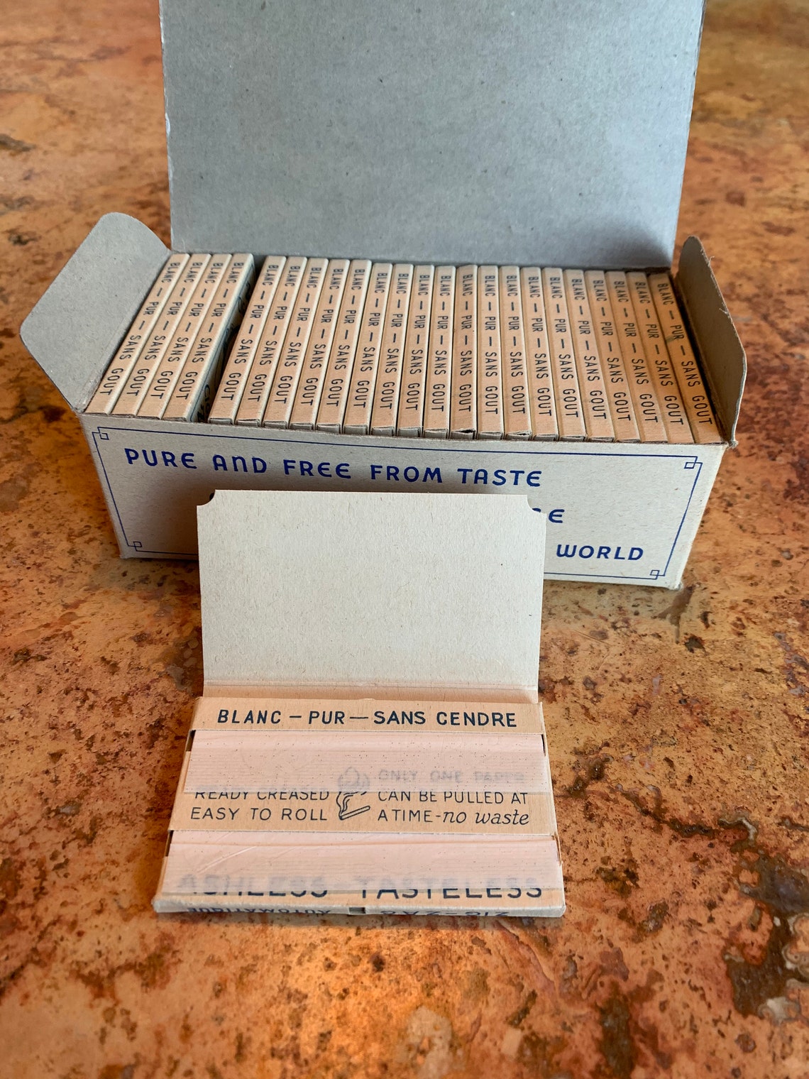 RARE Vintage WWII / 1940's ZigZag Rolling Papers 1 Box Etsy